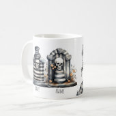 Gepersonaliseerde gotische paar mok (Voorkant links)