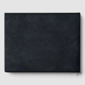 Gepersonaliseerde gouden 3D bruiloft Jubileum Gastenboek (Achterkant)