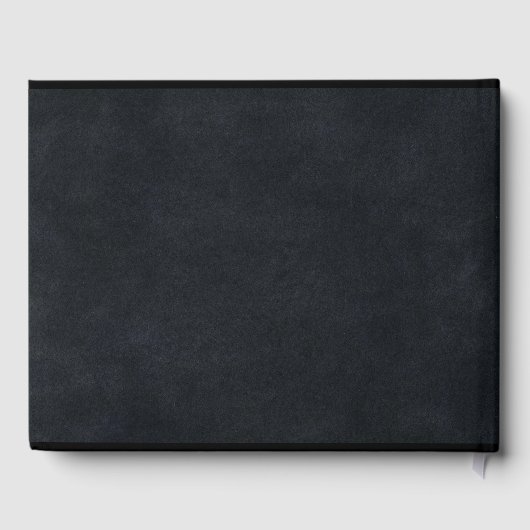 Gepersonaliseerde gouden 3D bruiloft Jubileum Gastenboek (Achterkant)