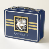 Gepersonaliseerde Gouden Glitter Ice Schaats (Achterkant)