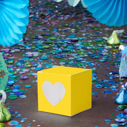 Gepersonaliseerde gouden gunstboxen – Hart 2x2x2 S Bedankdoosjes (Feest)