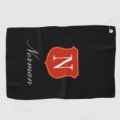 Gepersonaliseerde gouden handdoek cadeau met stijl (Horizontaal)