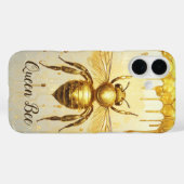 Gepersonaliseerde Gouden Honingbij Bijenkorf Honin Case-Mate iPhone Case (Achterkant (horizontaal))