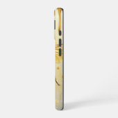 Gepersonaliseerde Gouden Honingbij Bijenkorf Honin iPhone 16 Hoesje (Linkerkant)