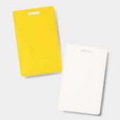 Gepersonaliseerde gouden kleur badge (Voor- en achterkant)