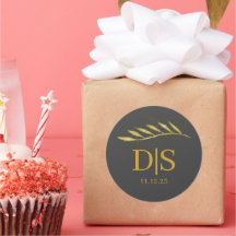 Gepersonaliseerde Gouden kleur Bruiloft Party Deco