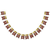 Gepersonaliseerde Gouden Ticket Chocolade Verjaard Vlaggetjes (Alle)