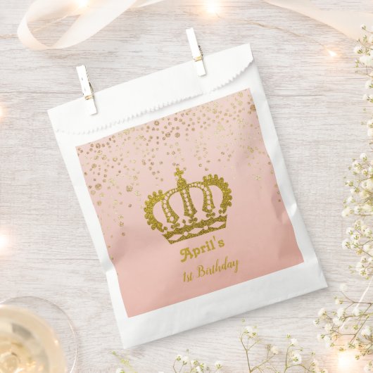 Gepersonaliseerde gouden zondag bedankzakje (Geknipt)