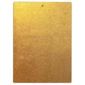 Gepersonaliseerde goudfolie Toon Klembord (Achterkant)