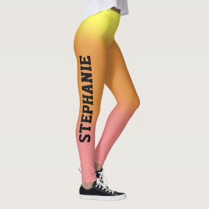 gepersonaliseerde gradiënt leggings