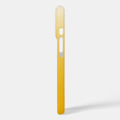 Gepersonaliseerde gradiënt ombre geel Case-Mate iPhone case (Achterkant / Links)
