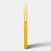 Gepersonaliseerde gradiënt ombre geel Hoesje-Mate Case-Mate iPhone Case (Achterkant / Links)