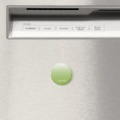 Gepersonaliseerde gradiënt ombre greenery green magneet (Insitu (Vaatwasser))