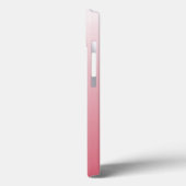Gepersonaliseerde gradiënt ombre roze Hoesje-Mate Case-Mate iPhone Case (Achterkant / Links)