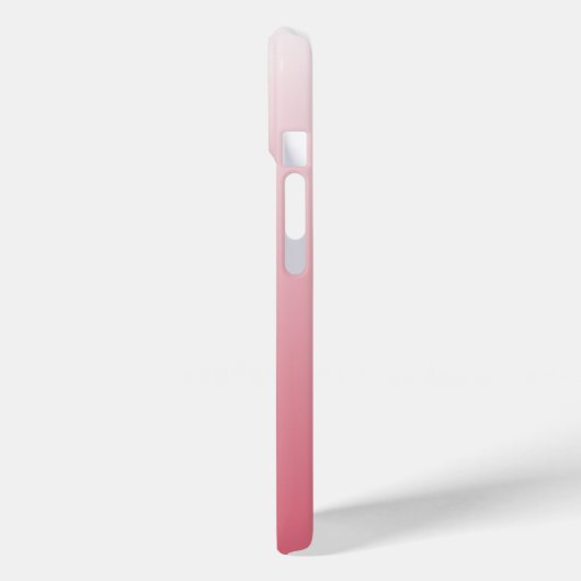Gepersonaliseerde gradiënt ombre roze Hoesje-Mate Case-Mate iPhone Case (Achterkant / Links)
