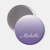 Gepersonaliseerde gradiënt ombre Ultra Violet Magneet (Voorkant / Achterkant)