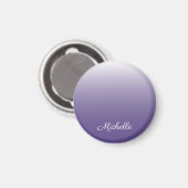 Gepersonaliseerde gradiënt ombre Ultra Violet Magneet (Voorkant / Achterkant)