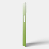 Gepersonaliseerde gradiëntombre greenery green Hoe Case-Mate iPhone Case (Achterkant / Rechts)
