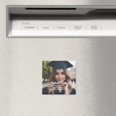 Gepersonaliseerde Graduate's Foto, Naam en Class Y Magneet (Insitu (Vaatwasser))