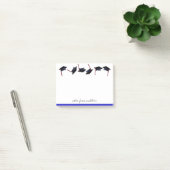 Gepersonaliseerde Graduation Caps Gone Wild Paarse Post-it® Notes (Kantoor)