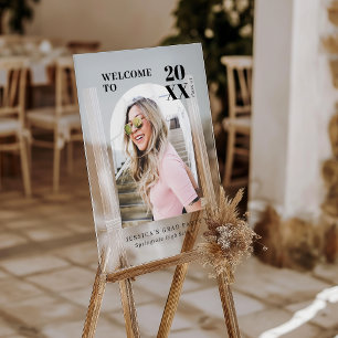Gepersonaliseerde Graduation Party Acryl teken Bord