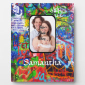 Gepersonaliseerde graffiti fotoplaat (Voorkant)