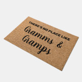 Gepersonaliseerde Gramms & Gramps Grootouders Welk Deurmat (Schuin)