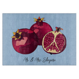 Gepersonaliseerde Granaatappel Challah Board Snijplank