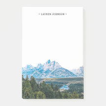 Gepersonaliseerde Grand Teton Rocky Mountain