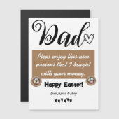 gepersonaliseerde grappige beste vader, gelukkige (Voorkant / Achterkant)