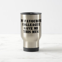 Gepersonaliseerde Grappige Collega Gift Secret San