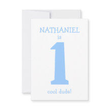 Gepersonaliseerde Grappige Eerste Verjaardag Jonge