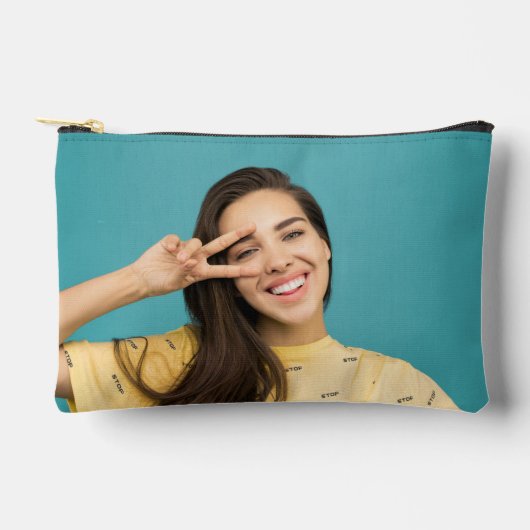 Gepersonaliseerde Grappige Gezicht Custom Foto Mak Etui (Voorkant)