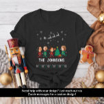 Gepersonaliseerde Grappige Gezichtsfoto Kerst Elf  T-shirt<br><div class="desc">Kom in de feeststemming met ons Family Custom Elf Face Matching Shirt voor Kerstmis! Personaliseer elk shirt met schattige elf-design en voeg de gezichten van uw gezin toe om het uniek voor u te maken. Deze bijpassende shirten zijn ideaal voor vakantiebijeenkomsten, familiefoto's of gezellige kerstochtenden. Vier kerst in stijl met...</div>
