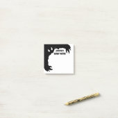 Gepersonaliseerde Grappige Halloween Enge Notities Post-it® Notes (Op bureau)