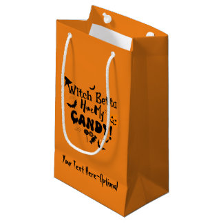 Gepersonaliseerde Grappige Halloween Party/Gift Ba Klein Cadeauzakje