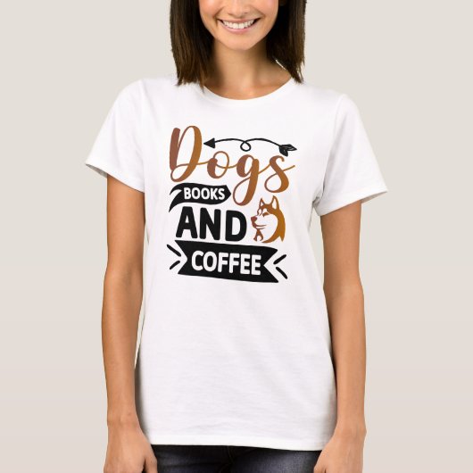 Gepersonaliseerde Grappige Hond Quote Design T-shirt (Voorkant)