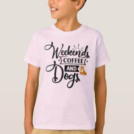 Gepersonaliseerde Grappige Hond Quote Design T-shirt