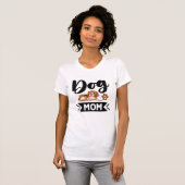 Gepersonaliseerde Grappige Hond Quote Design T-shirt (Voorkant volledig)