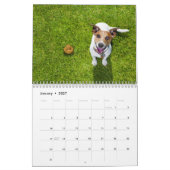 Gepersonaliseerde Grappige Honden Pooping Kalender (Jan 2027)