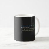 Gepersonaliseerde grappige JavaScript programmeur Koffiemok (Voorkant rechts)