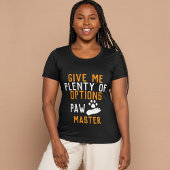 Gepersonaliseerde Grappige Kat Pet Quote Schattige T-shirt