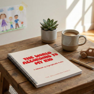 Gepersonaliseerde Grappige Kinder Citaten Ouder Le Notitieboek