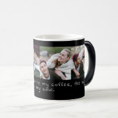 Gepersonaliseerde Grappige Liefde Quote 4 Fotocoll Magische Mok (Voorkant rechts)