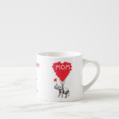 Gepersonaliseerde grappige moederdag espresso kop (Rechts)