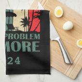 Gepersonaliseerde grappige pensionering officieel  theedoek (Quarter Fold)