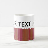 Gepersonaliseerde Grappige Privacy Fence Graphic Koffiemok (Center)