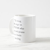 Gepersonaliseerde Grappige Quote Introvert Huiseli Koffiemok (Voorkant links)
