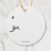 Gepersonaliseerde Grappige Quotes voor de Wijnbar Bedankjes Labels (Achterkant)