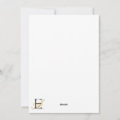 GEPERSONALISEERDE GRAPPIGE ROMANTISCHE MAN / VROUW FEESTDAGENKAART (Achterkant)